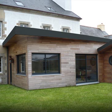 Extension de maison à Saint-Adrien