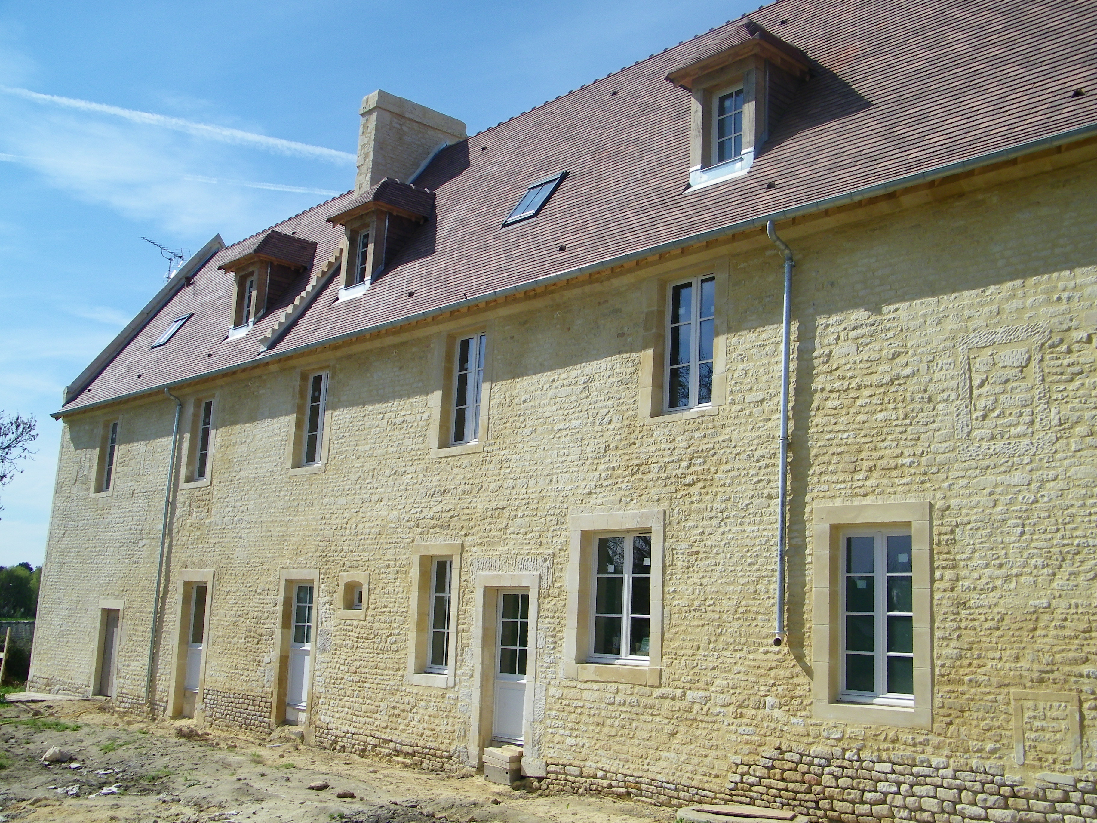 Réhabillitation de maison ancienne dans les Côtes-d'Armor